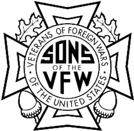 VETERANS OF FOREIGN WARS Graphic Logo Decal