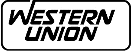 WESTERN UNION Graphic Logo Decal