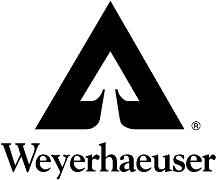 WEYERHAEUSER Graphic Logo Decal