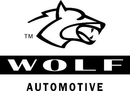 WOLF AUTOMOTIVE 2 Graphic Logo Decal