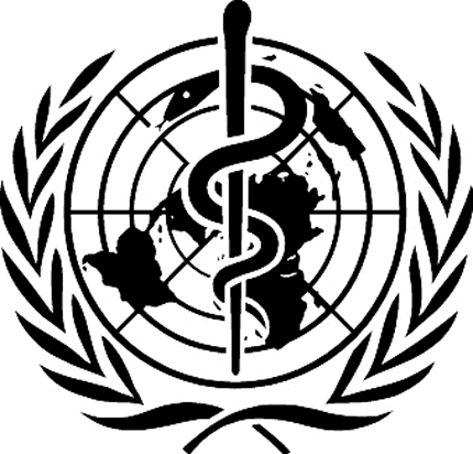 WORLD HEALTH ORG Graphic Logo Decal