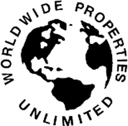 WORLDWIDE PROPERTIES Graphic Logo Decal