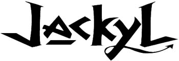 Jackyl  lettering vinyl decal customized online. Jackyl