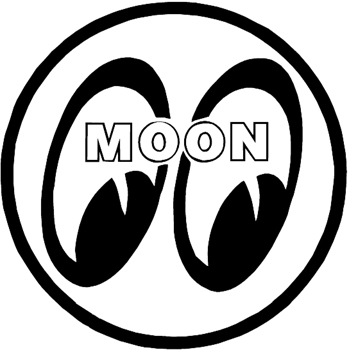 Moon eyes Decal Customized Online. 0364