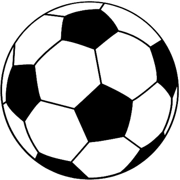 Soccer ball Vinyl Decal Customized Online. 0432