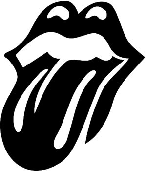 Tongue and Lips Decal Customized Online. 0543