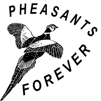 'Pheasants Forever' Mascot or Hunting Decal Customized ONLINE. 0701