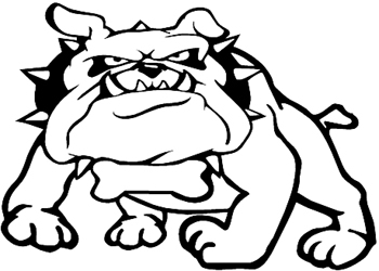 Mean Bulldog  Decal Customized ONLINE. 0749