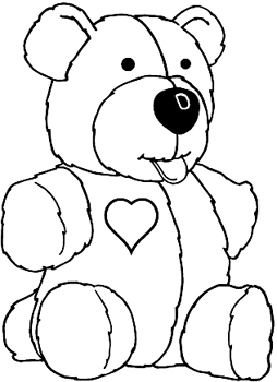 Teddy Bear Decal Customized ONLINE. 0763