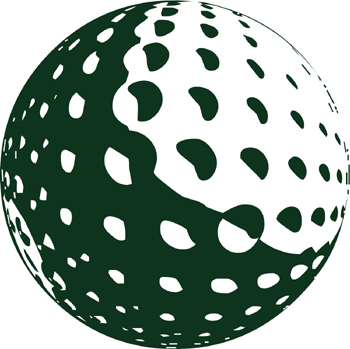 Golf Ball Decal Customized Online. 0979