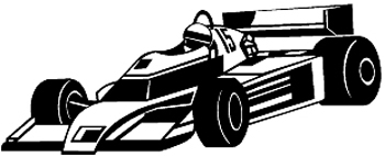 Race Car Vinyl Decal Customized Online. 1114