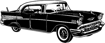 1957 Chevy vinyl sticker. Customize on line. 1312