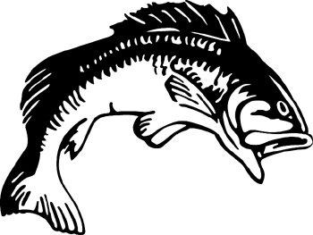 Fish Jumping Decal Customized Online. 1395