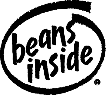 'Beans inside' lettering Decal Customized Online.  1403