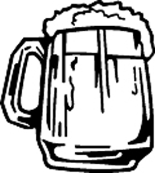 Beer Mug Decal Customized Online. 1411