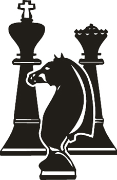 Chess pieces vinyl decal. Customized Online. 1526
