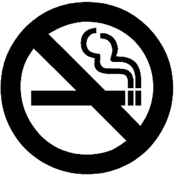 No Smoking symbol vinyl Decal Customized Online. 2527