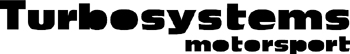 Turbosystems motorsport' lettering vinyl Decal Customized Online. 2842