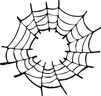 Spiderweb vinyl Decal Customized Online. 2854