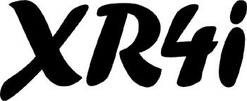 XR4i logo Vinyl Decal Customized Online. 3081
