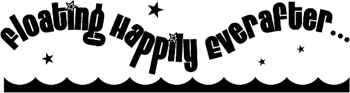 'Floating Happily Ever After' boat lettering graphic Decal Customized Online. 3158
