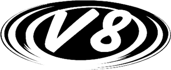 V8 Decal Customized Online. 3218