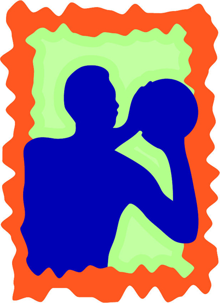 Basketball action full color sports sticker. Personalize on line as you order. BASKETBALL_3C_18