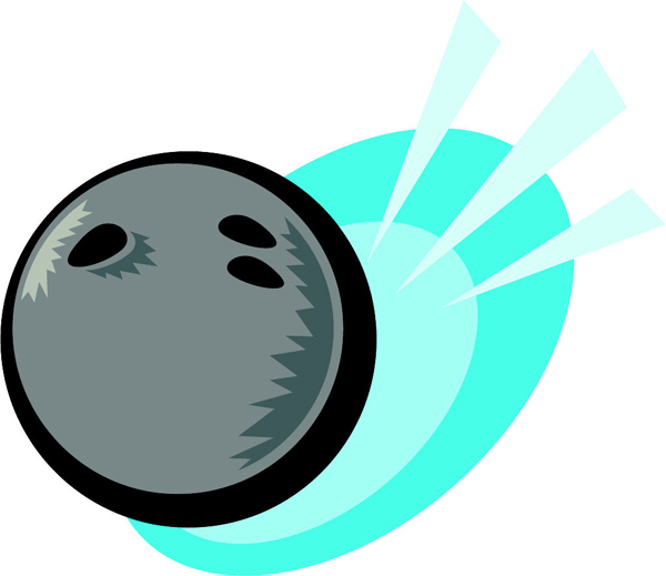 Bowling ball sports decal. Make it yours! ESPORTS_44