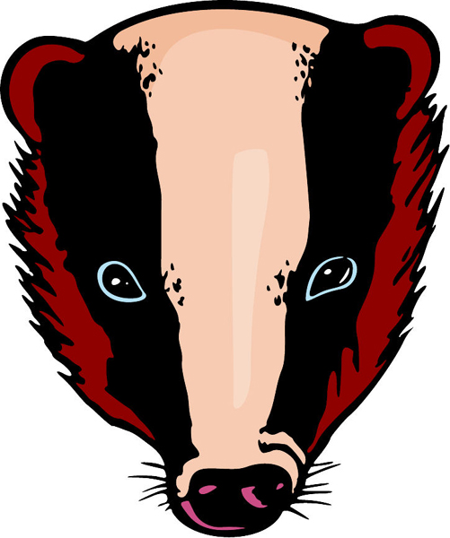 Bear mascot team sports sticker. Make it yours! MASCOTS_5C_024