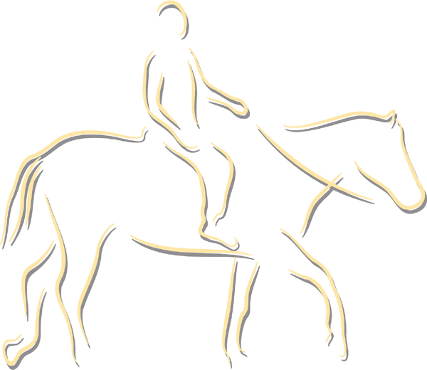 Horse and rider sports sticker. Personalize on line. sports-MISC_2C_130