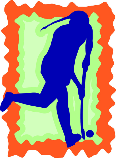 Hockey sports sticker in full color. Customize on line. sports-MISC_3C_208