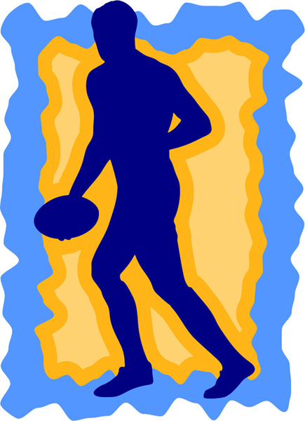 Discus thrower full color action sports sticker. Make it personal. sports-MISC_3C_233