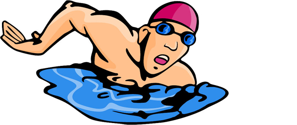 Swimming sports sticker in full color action. Personalize on line. sports-MISC_4C_09