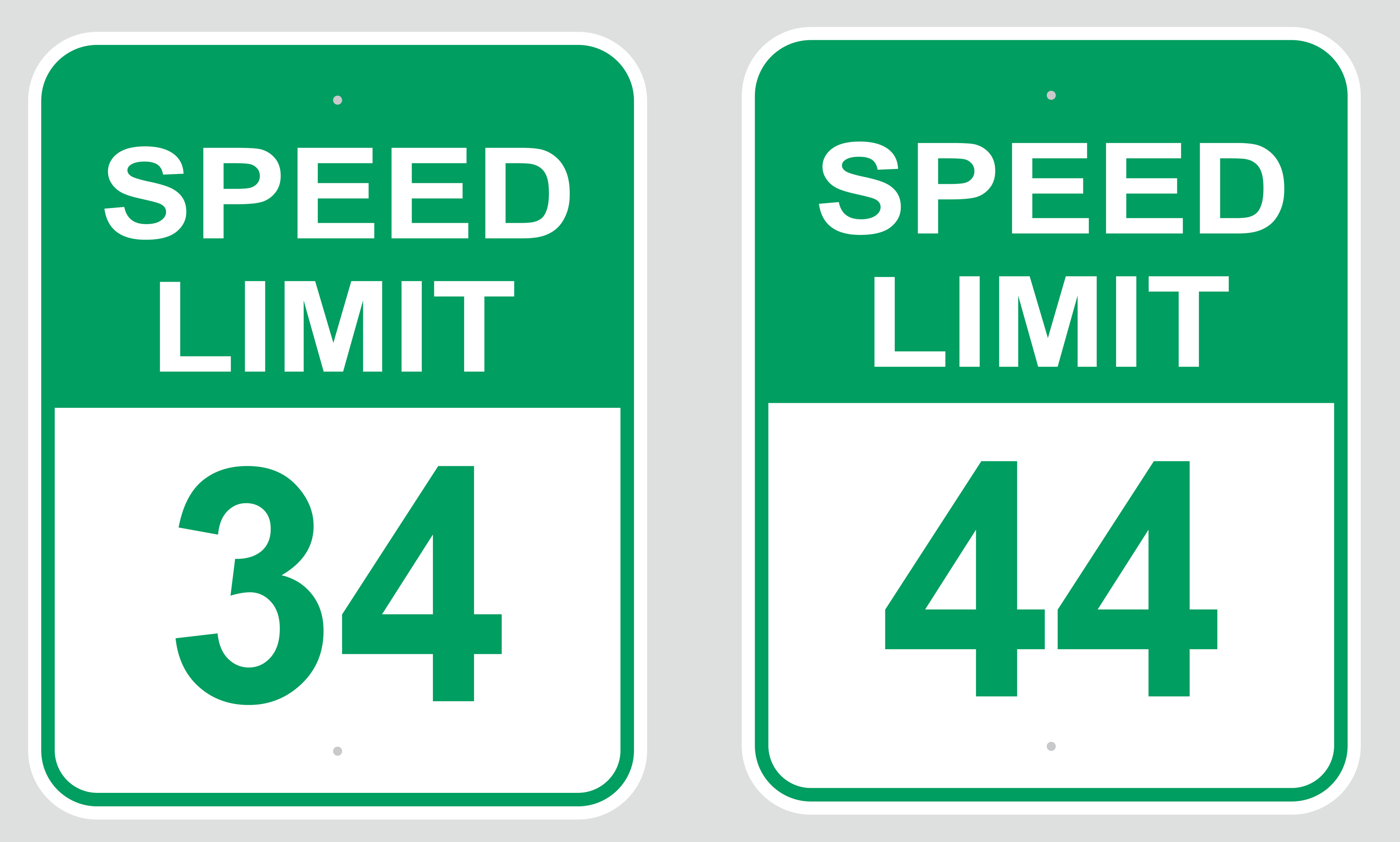 Journal Of Sign Designs And Proofs Speed Limit Signs