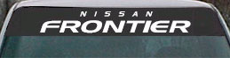 Nissan frontier logo graphic sticker