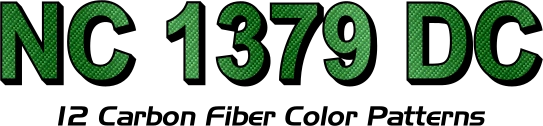 Carbon Fiber Boat Numbers Design Options