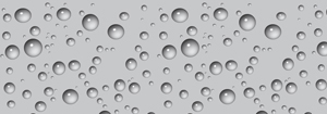 Water Drops - Gray - Vinyl Lettering Pattern