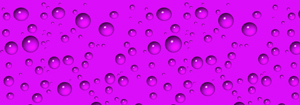 Water Drops - Purple - Vinyl Lettering Pattern