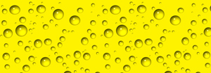 Water Drops - Yellow - Vinyl Lettering Pattern