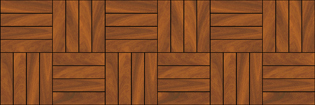Parquet Floor - Walnut - Wood Effect Vinyl Lettering Pattern