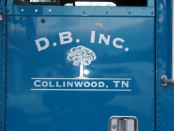 D.B. Inc. - Collinwood, Tn. Truck Lettering