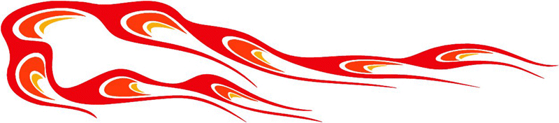 3c_flames_26 Graphic Flame Decal