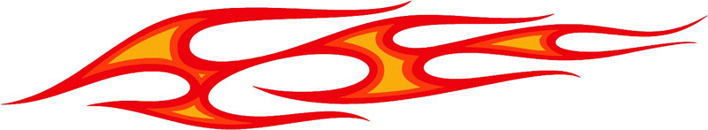 3c_flames_38 Graphic Flame Decal