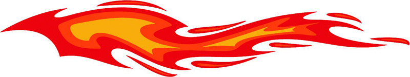 3c_flames_89 Graphic Flame Decal