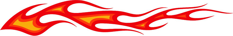 3c_flames_91 Graphic Flame Decal