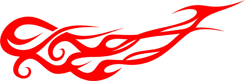 ALTER_37 Graphic Flame Decal