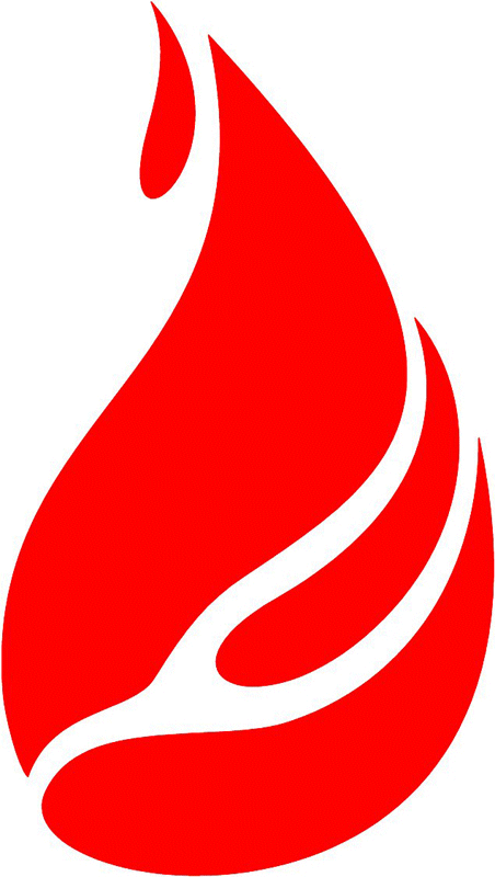 fire_94 Classic Fire Flames Graphic Flame Decal