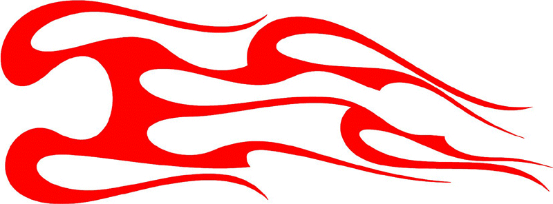 classic2_43 Graphic Flame Decal