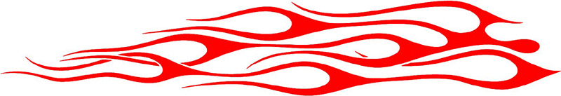 classic_red_03 Graphic Flame Decal