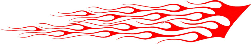 classic_red_11 Graphic Flame Decal